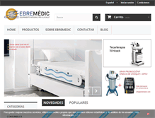 Tablet Screenshot of ebremedic.com